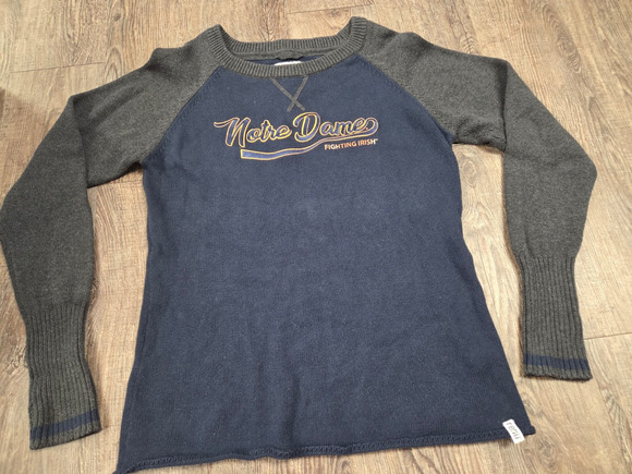 Other - Bruzer Renu Medium Notre Dame Fighting Irish Pullover Sweater Shirt Women's